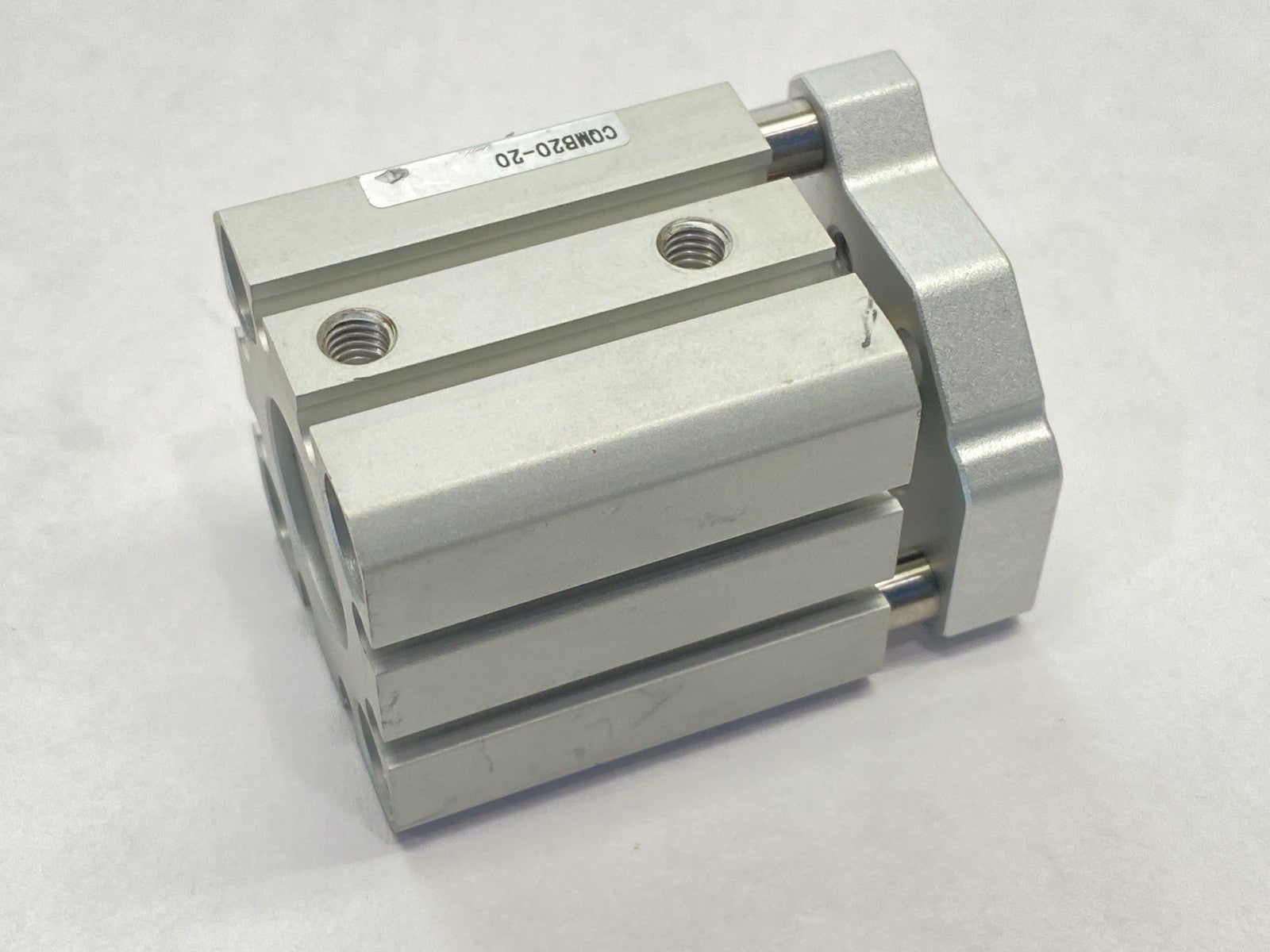 SMC CQMB20-20 Compact Pneumatic Cylinder 20mm Bore 20mm Stroke - Maverick Industrial Sales