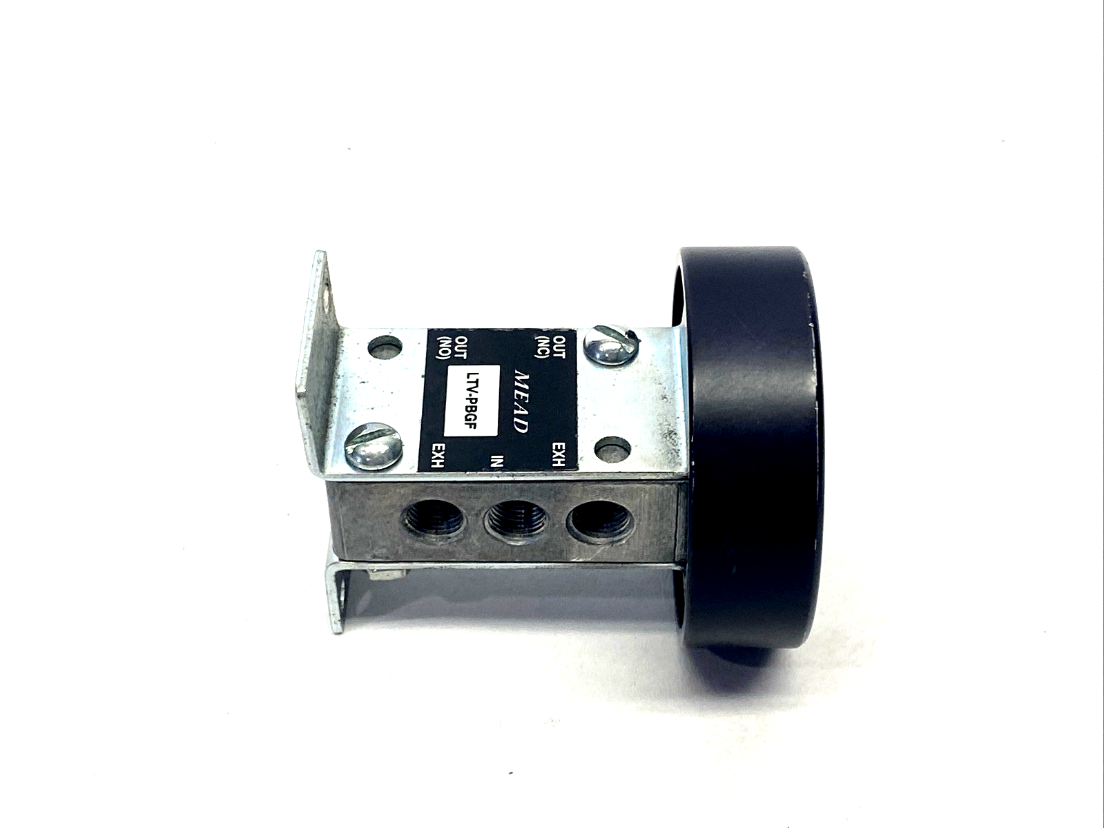 Mead LTV-PBGF 5-Port 2-Position Low Stress Air Valve, 1/8" NPT, 25-125 PSI - Maverick Industrial Sales