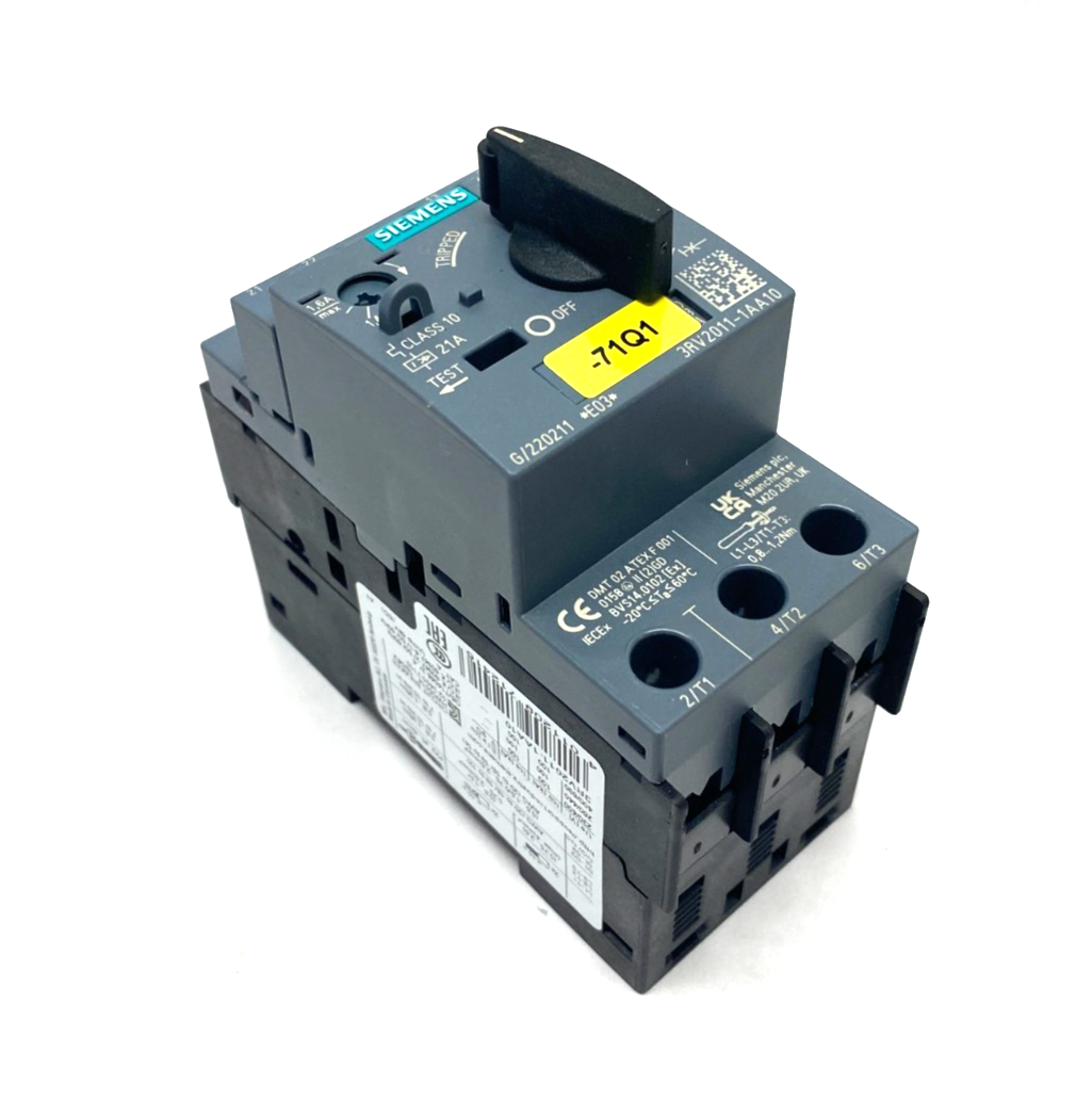 Siemens 3RV2011-1AA10 SIRIUS Motor Protection Circuit Breaker - Maverick Industrial Sales