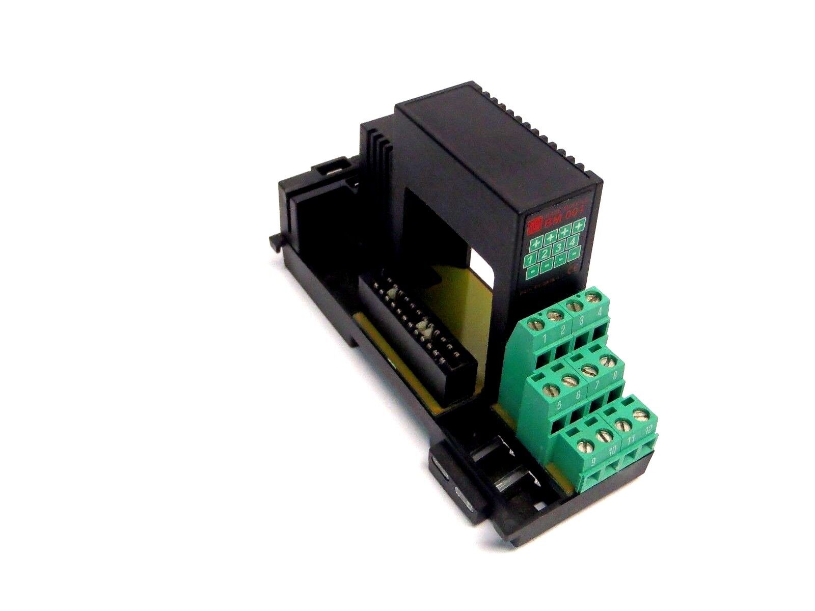 Emerson BM 001 391-024-520-201 Base Module 12 Pin Terminal 3A 250V - Maverick Industrial Sales