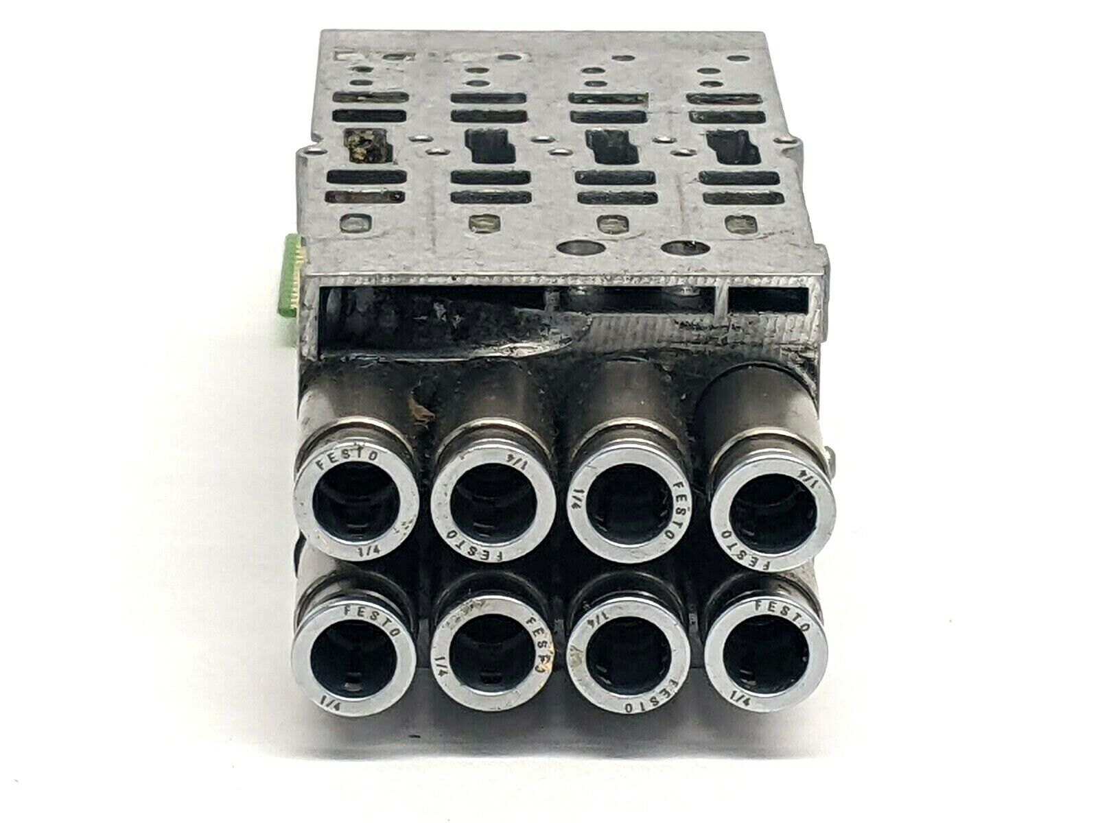 Festo VMPA1-FB-AP-4-1 Sub-base 533352 w/ 1/4" Push-in Fittings - Maverick Industrial Sales