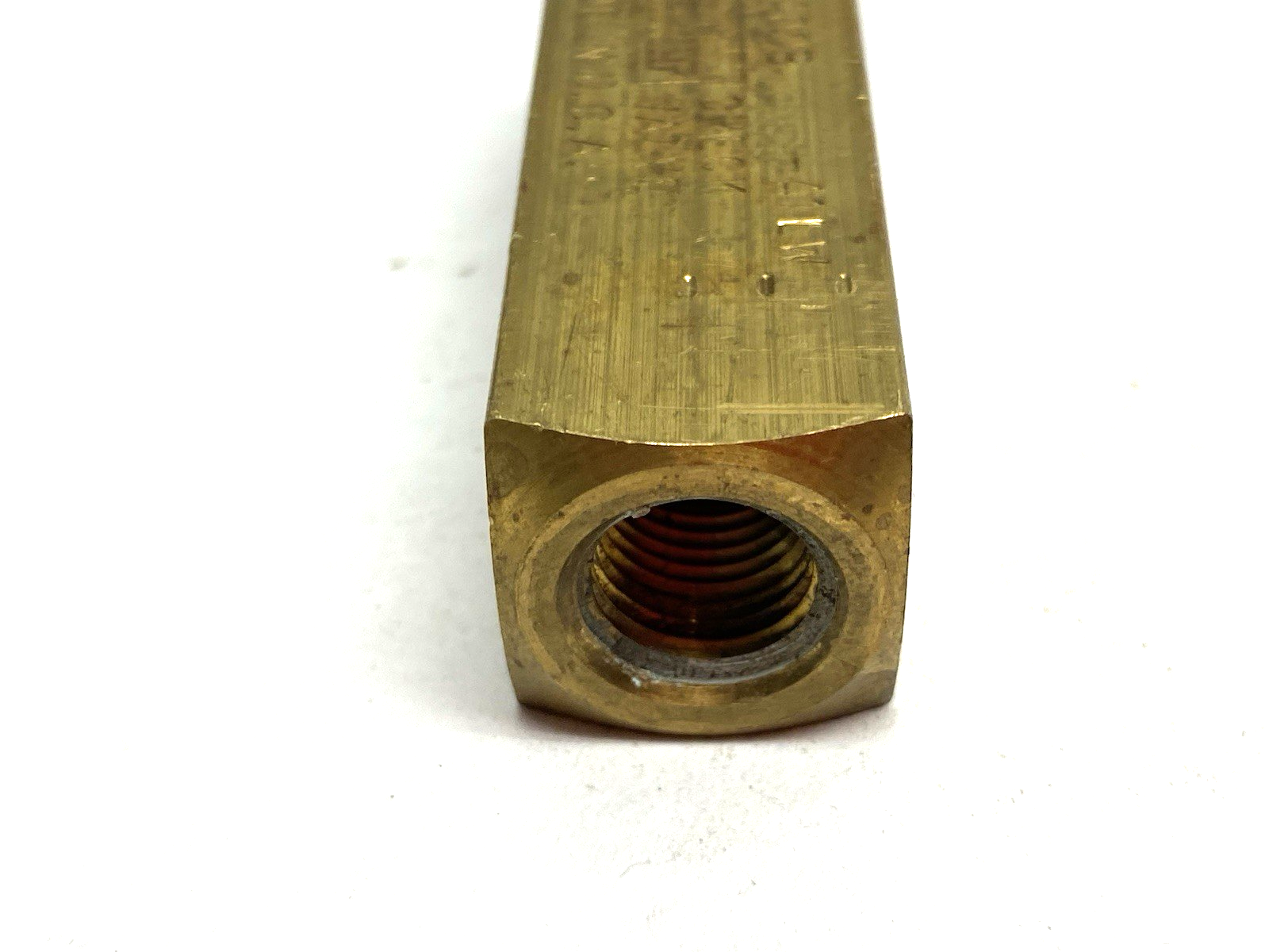 SPC400B | Parker Colorflow Inline Check Valve Brass, Hydraulic, 2000psi - Used - Maverick Industrial Sales