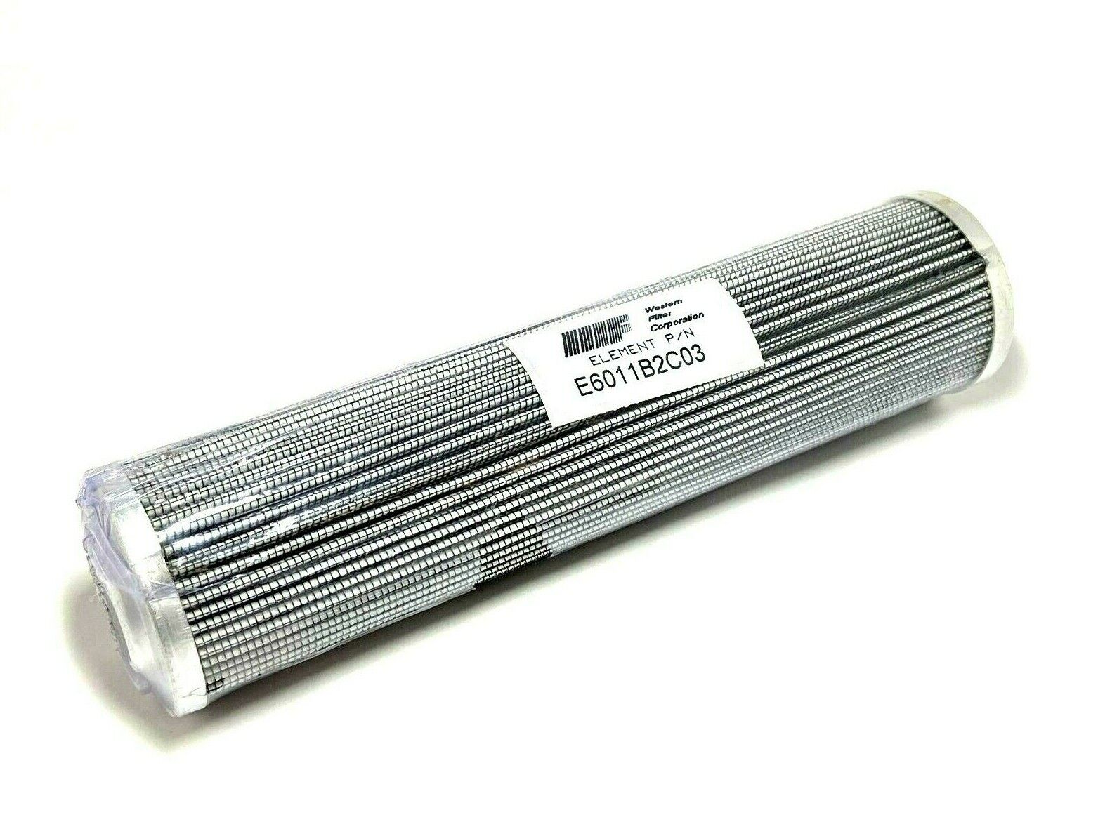 Western Filter Corporation E6011B2C03 Filter 8.2" L x 1.97" OD 1" ID - Maverick Industrial Sales