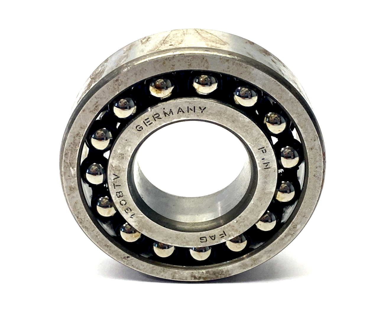 1308TV | FAG Double Row Self Aligning Ball Bearing 40mm Bore x 90mm OD, 23mm Wide - New – Open box - Maverick Industrial Sales