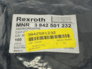 Bosch Rexroth 3842501232 Cap Cover 30X30 Black PKG OF 100 - Maverick Industrial Sales