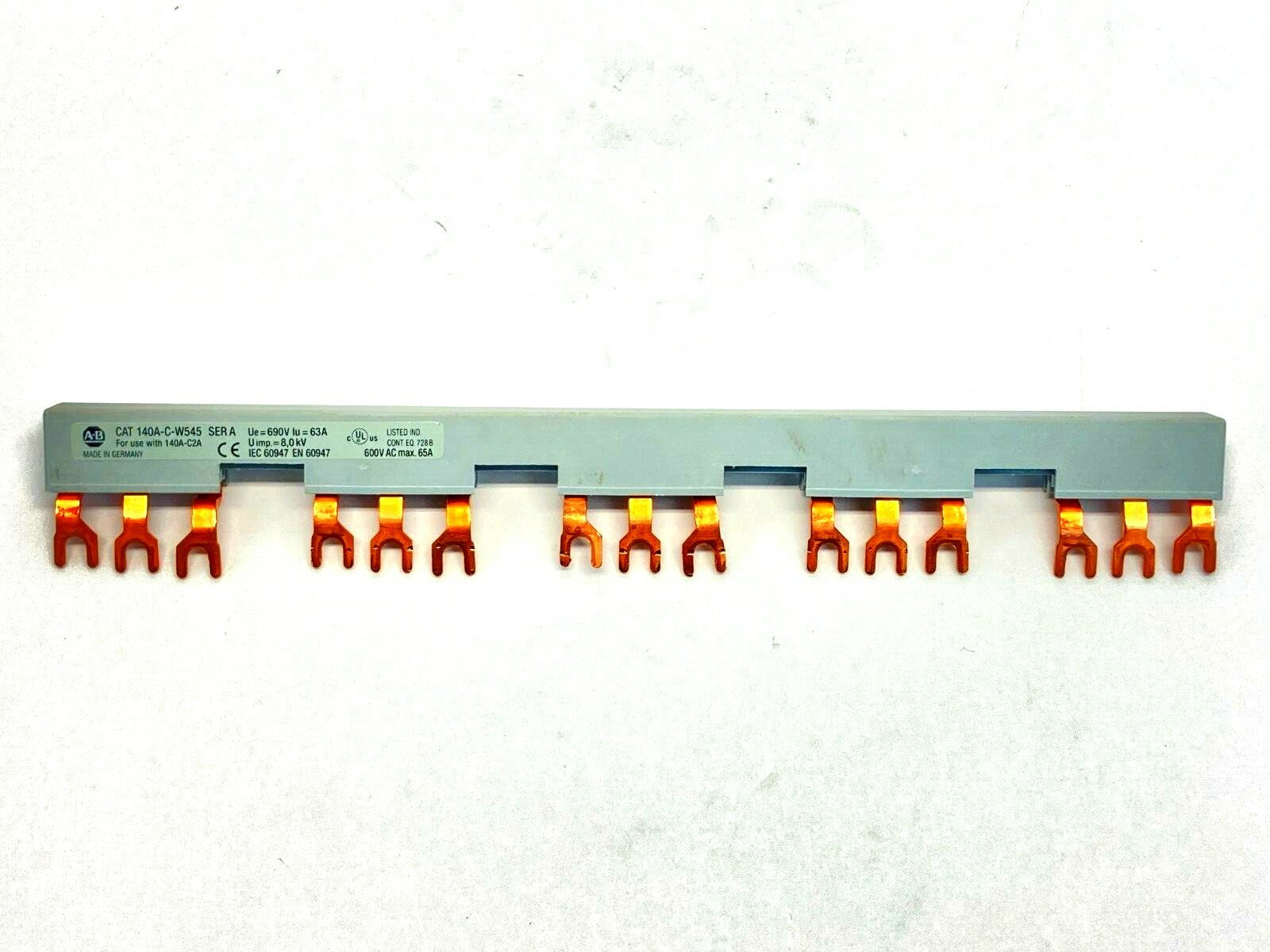 Allen Bradley 140A-C-W545 Ser A Compact Busbar - Maverick Industrial Sales