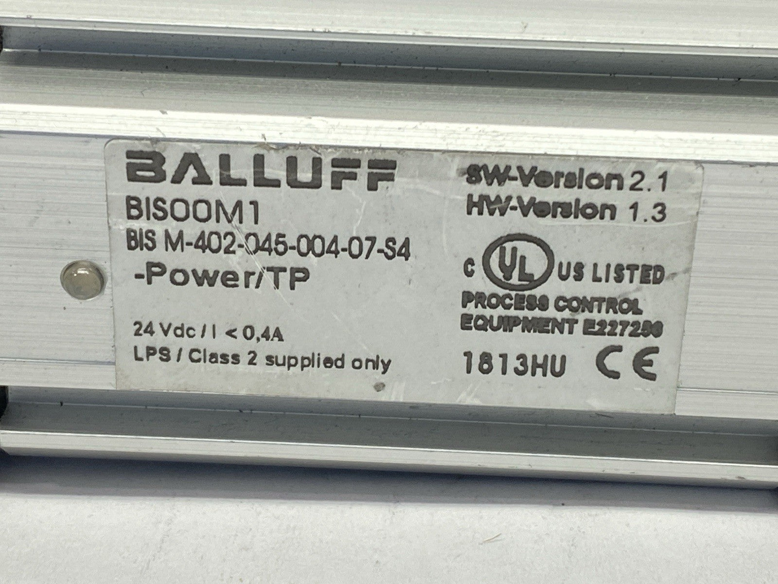 BIS M-402-045-004-07-S4 | Balluff HF RFID Head w/ Processor Unit BIS00M1 - For parts or not working - Maverick Industrial Sales