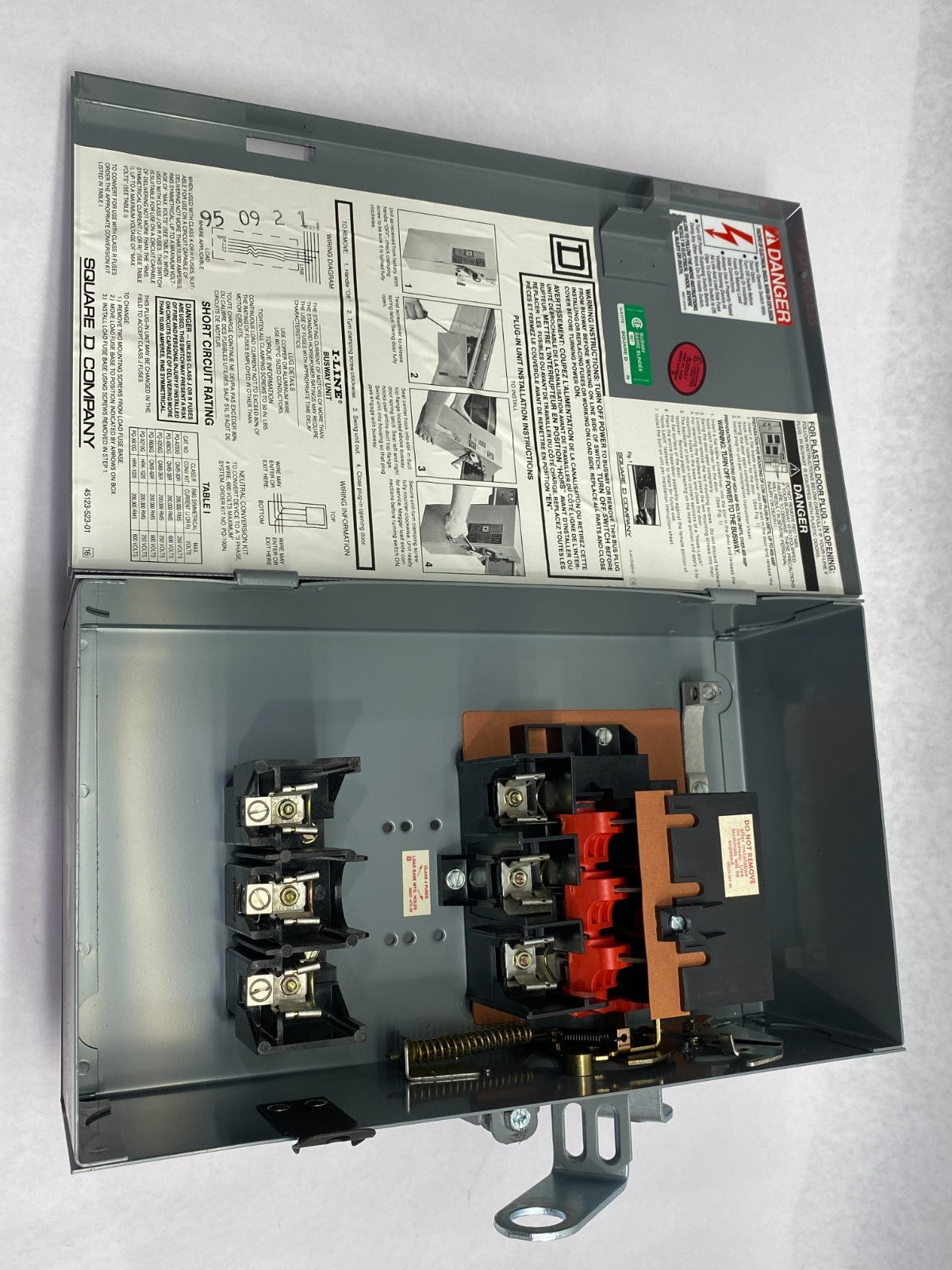 Square D PQ3603G Ser. 4 I-LINE Busway Switch 30A 3P3W 600V - Maverick Industrial Sales