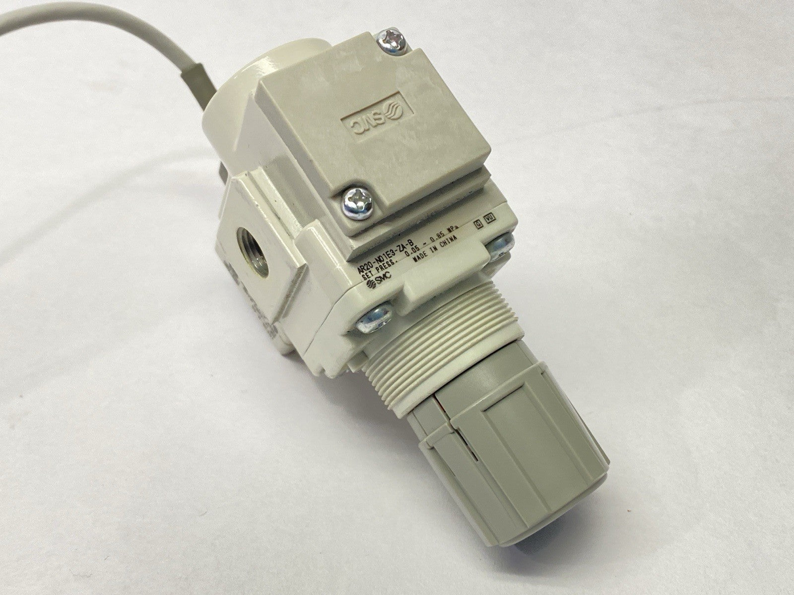 SMC AR20-N01E3-ZA-B Pneumatic Regulator w/ Digital Sensor 1/8" NPT - Maverick Industrial Sales