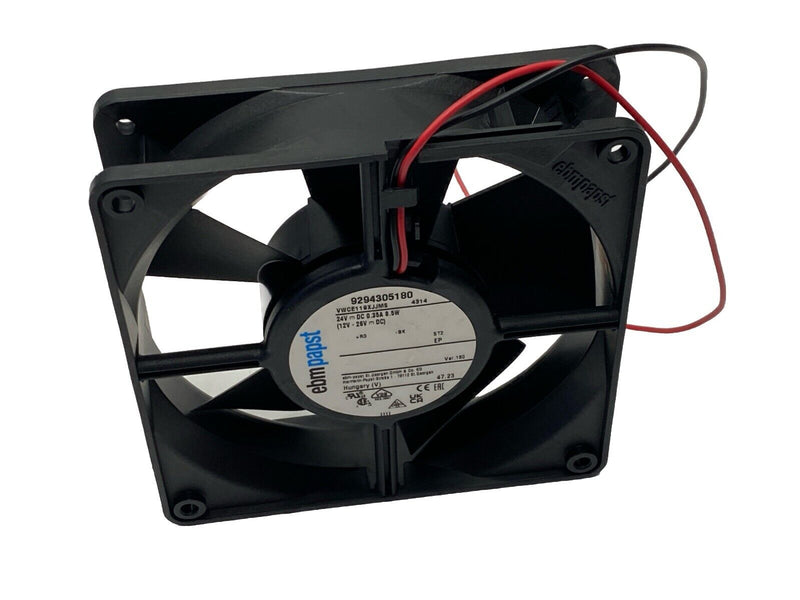 EBM-Papst VWCE119XJJMS Axial Fan 0.35A 24VDC 8.5W 9294305180 - Maverick Industrial Sales