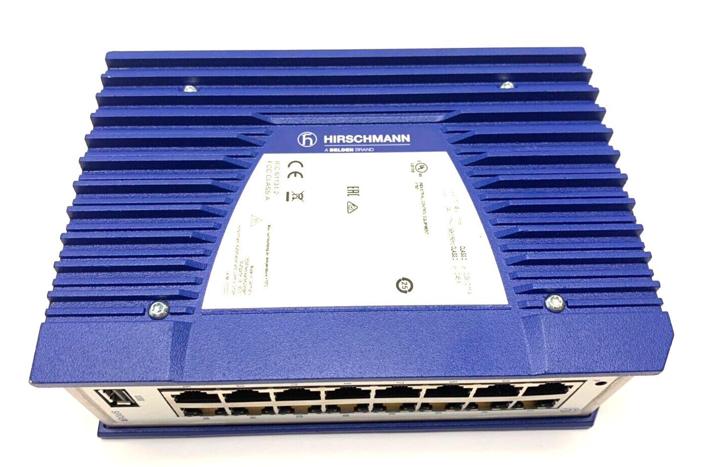 Hirschmann SPIDER-PL-20-16T1999999TY9HHHV Ethernet Switch DIN Rail Mount - Maverick Industrial Sales