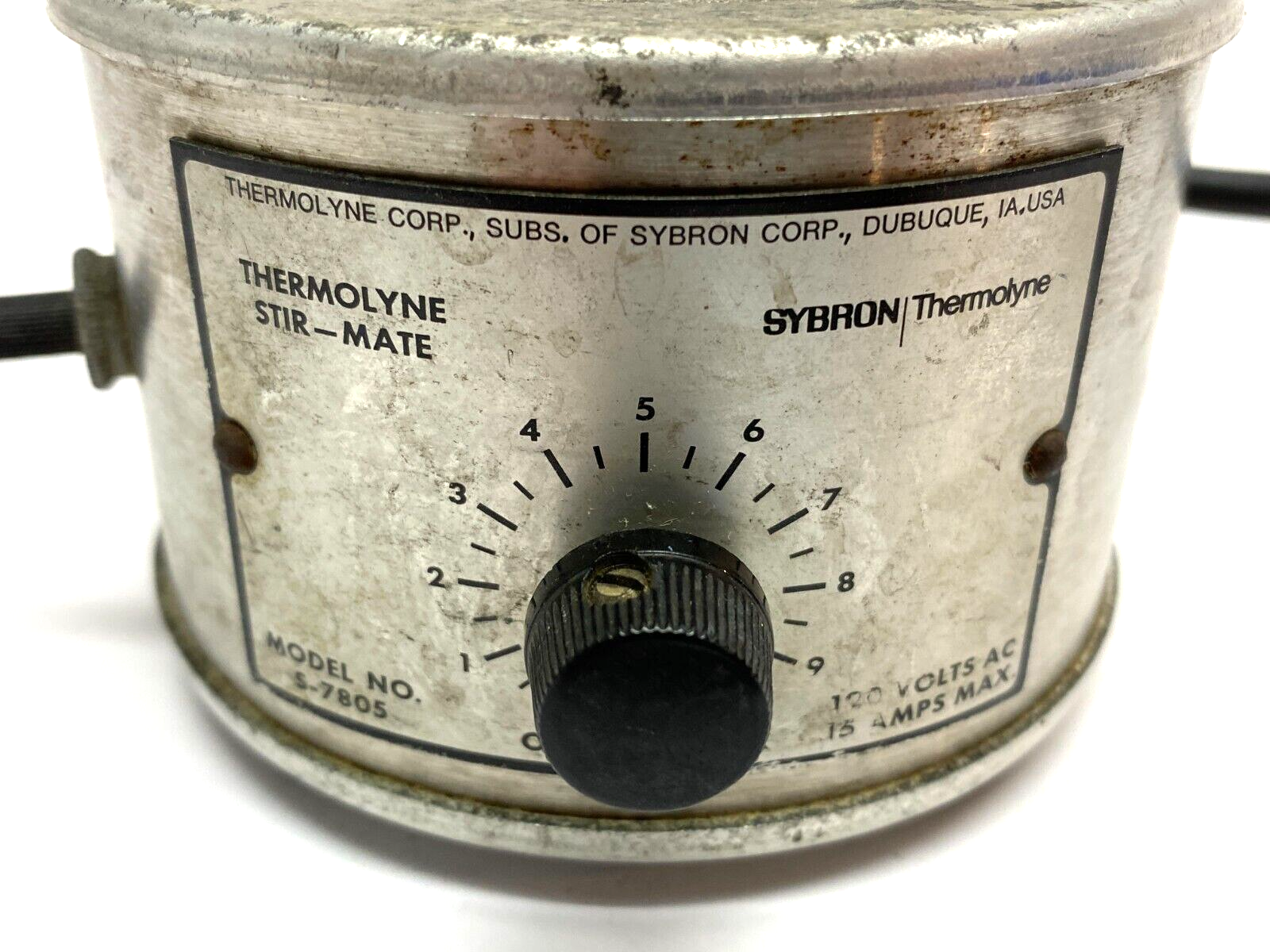 Sybron Thermolyne S-7805 Stir-Mate Magnetic Stirrer Variable Speed 120VAC 15A - Maverick Industrial Sales