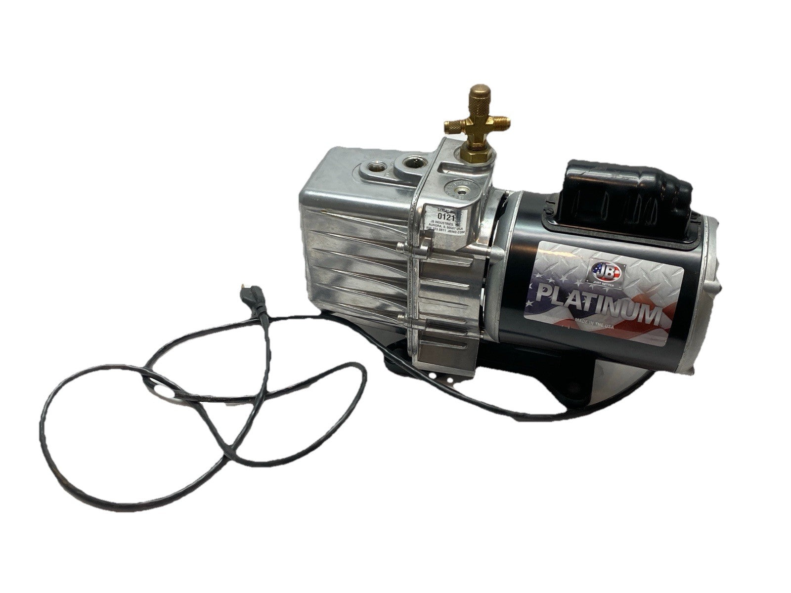 DV-85N | JB Industries Platinum Refrig Evacuation Vacuum Pump 3 CFM - Used - Maverick Industrial Sales