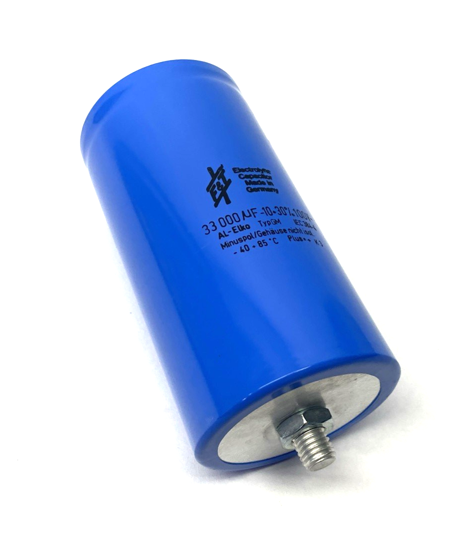 AL-Elko TypGM | F&T Electrolytic Capacitor 33,000µF-10+30%100V - Used - Maverick Industrial Sales