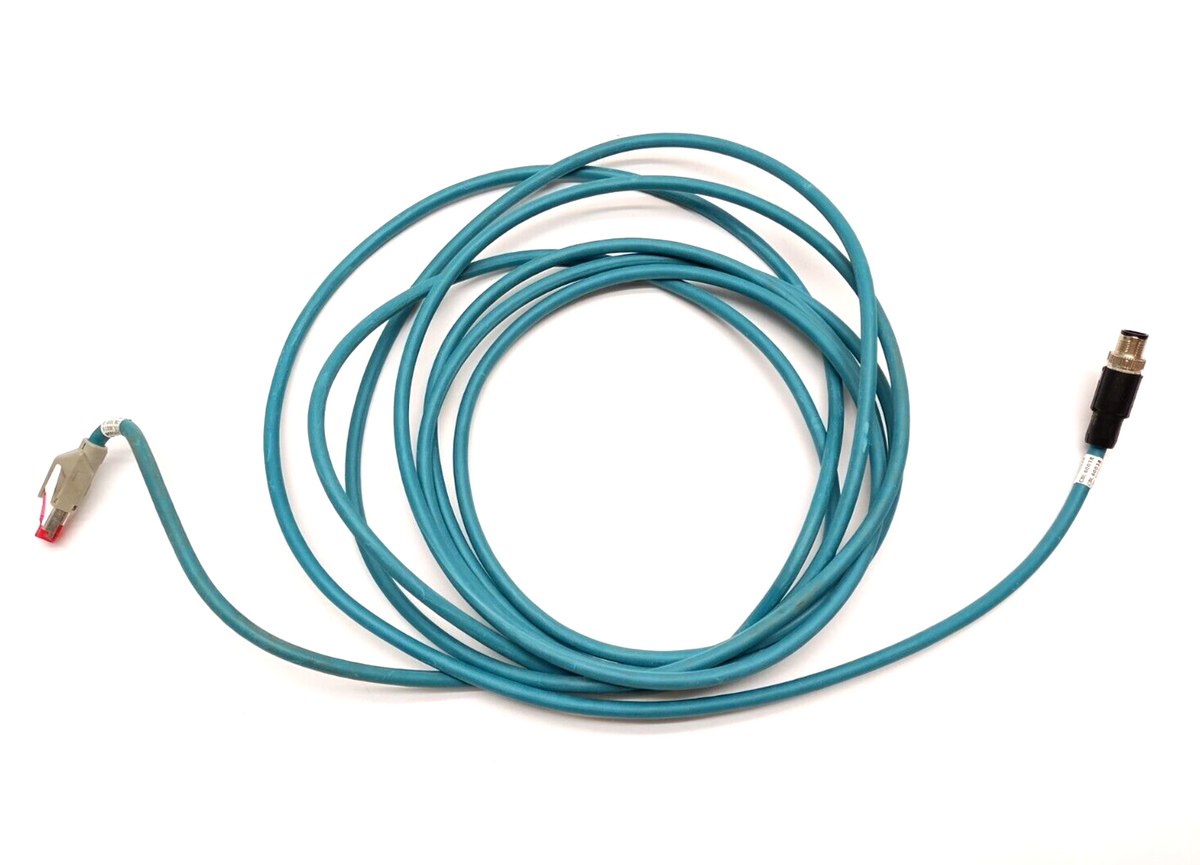 1422804 | Phoenix Contact Network Cable M12 4-Pin To RJ45 5m - Used - Maverick Industrial Sales