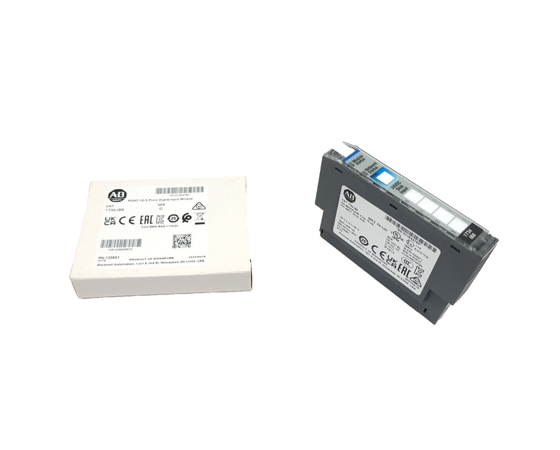 Allen Bradley 1734-IB8 Ser. D FW 3.031 POINT I/O 8 Point Digital Input Module - Maverick Industrial Sales