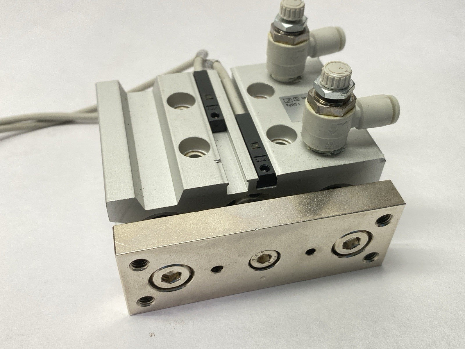 SMC MGPM20-20 Pneumatic Compact Guide Cylinder 20mm Bore 20mm Stroke - Maverick Industrial Sales