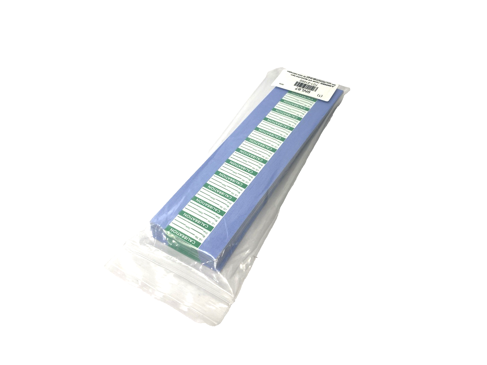 Stranco Inc TC1-21002 Calibration Label 1" x 1/2" Green/White Polyester 350-PACK - Maverick Industrial Sales