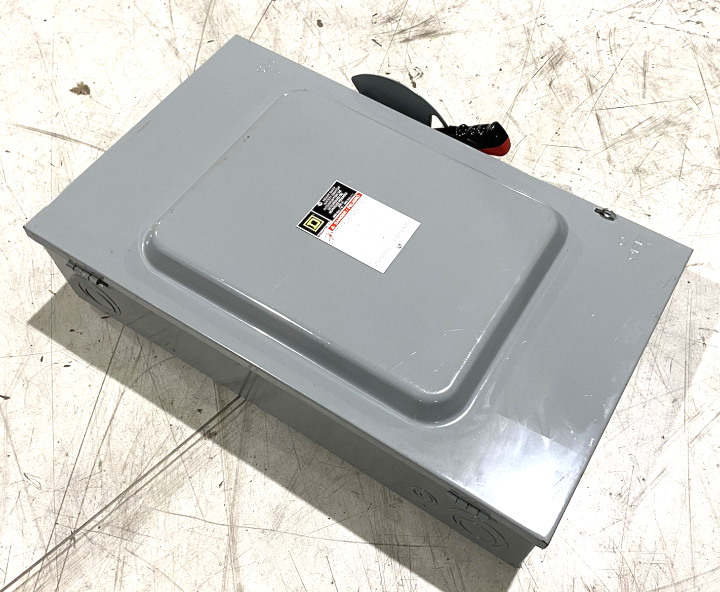 H364N | Schneider Square D Safety Switch, Heavy Duty, Fusible, 200A, 4-Wire 3-pole - Used - Maverick Industrial Sales