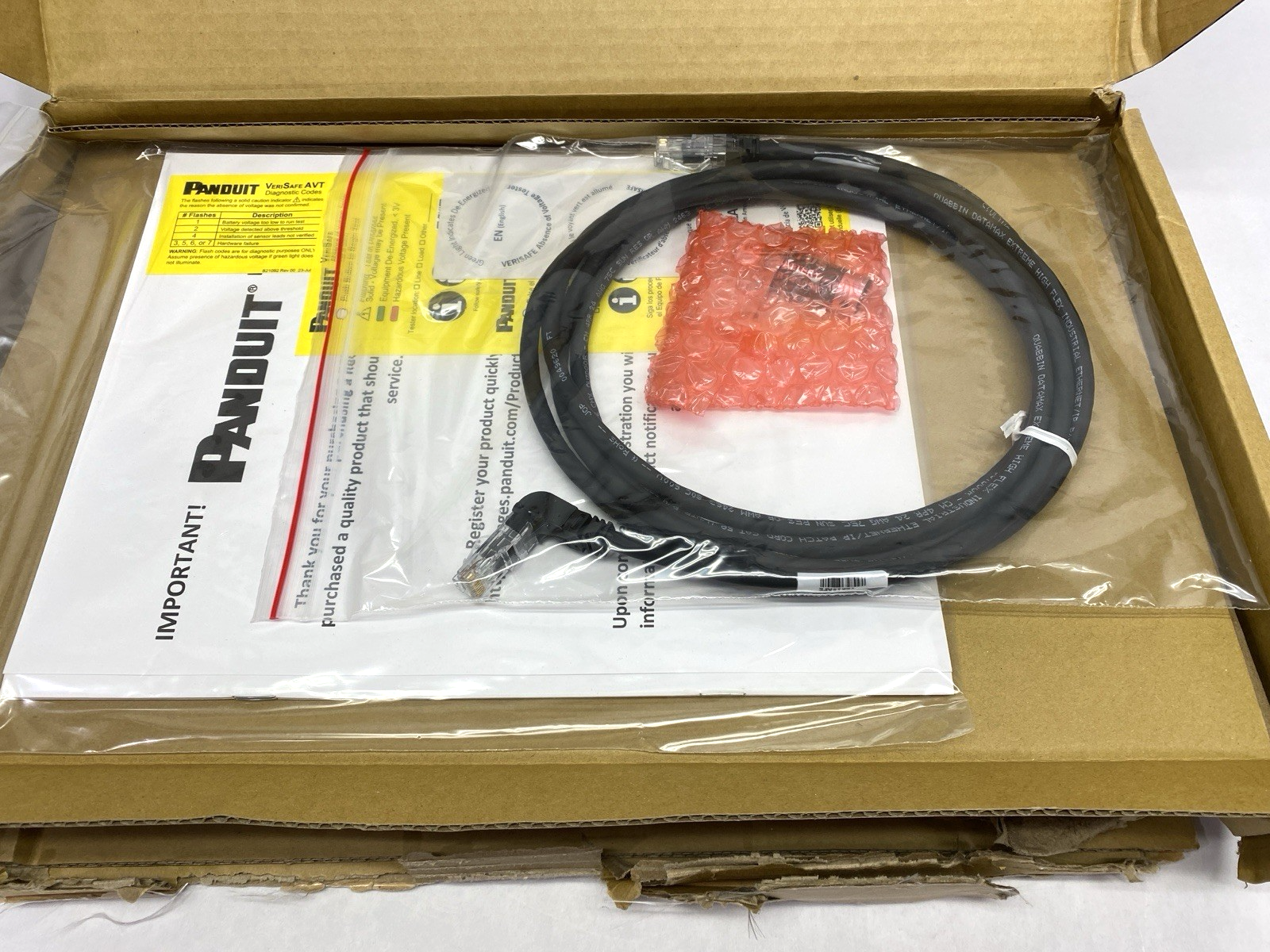 VS-AVT-C08-L10 | Panduit VeriSafe 1.0 Absence of Voltage Tester MISSING STICKERS - New – Open box - Maverick Industrial Sales