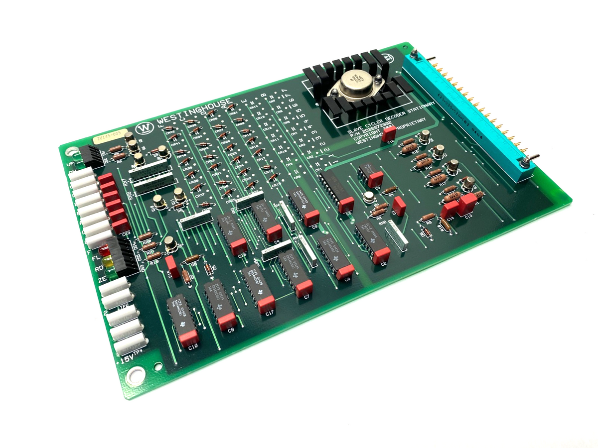 Westinghouse 2D39972G02 Rev 0 Slave Cycler Decoder Stationary PCB - Maverick Industrial Sales