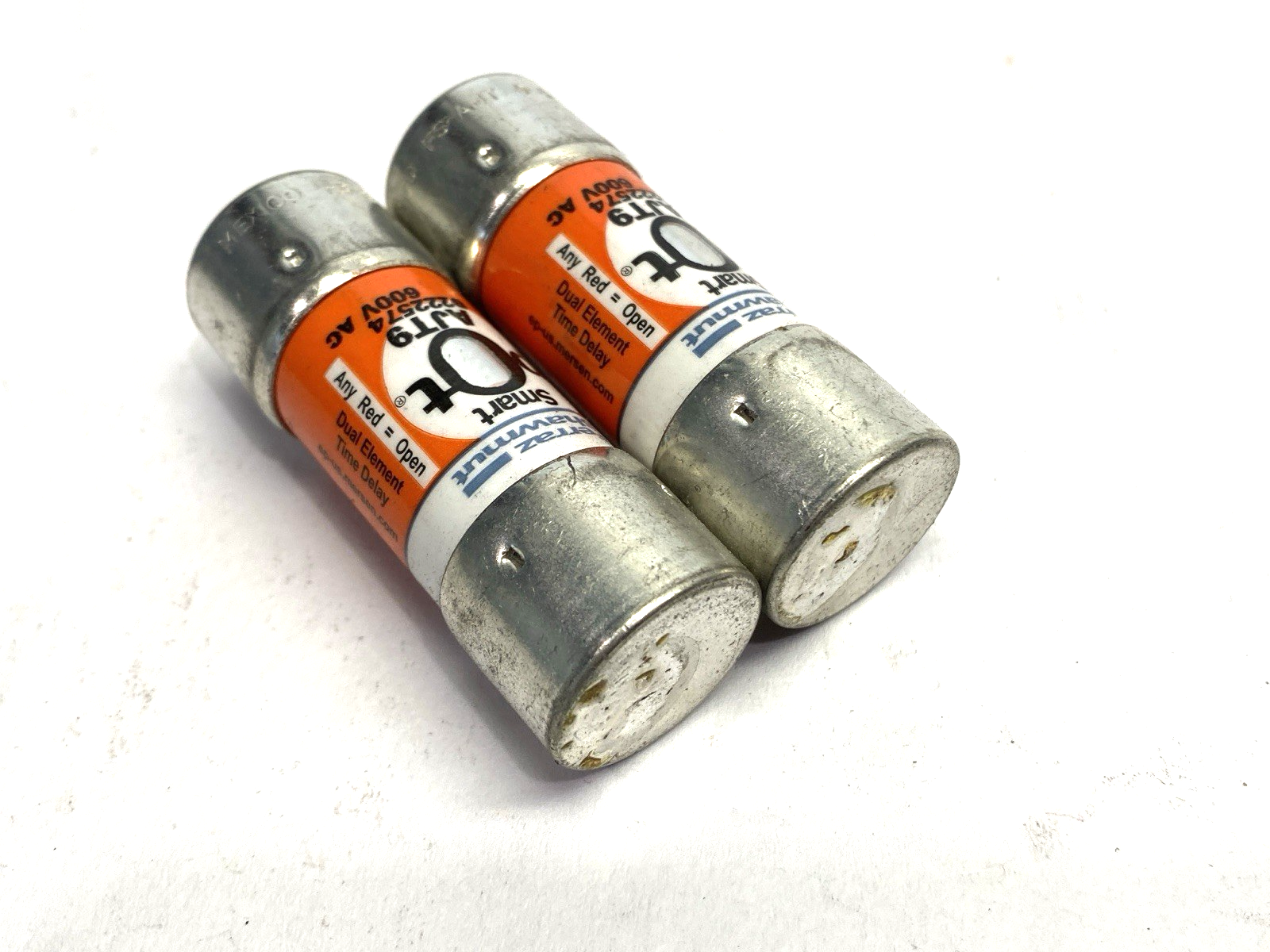 Mersen Ferraz Shawmut AJT9 Amp-Trap Smart Spot Fuse Class J 600VAC 9A LOT OF 2 - Maverick Industrial Sales