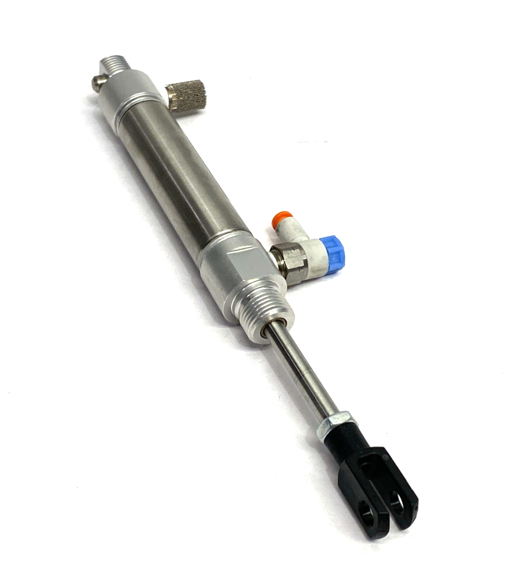 NCMC075-0150 | SMC Round Body Air Cylinder 0.75" Bore, 1.5" Stroke - Used - Maverick Industrial Sales