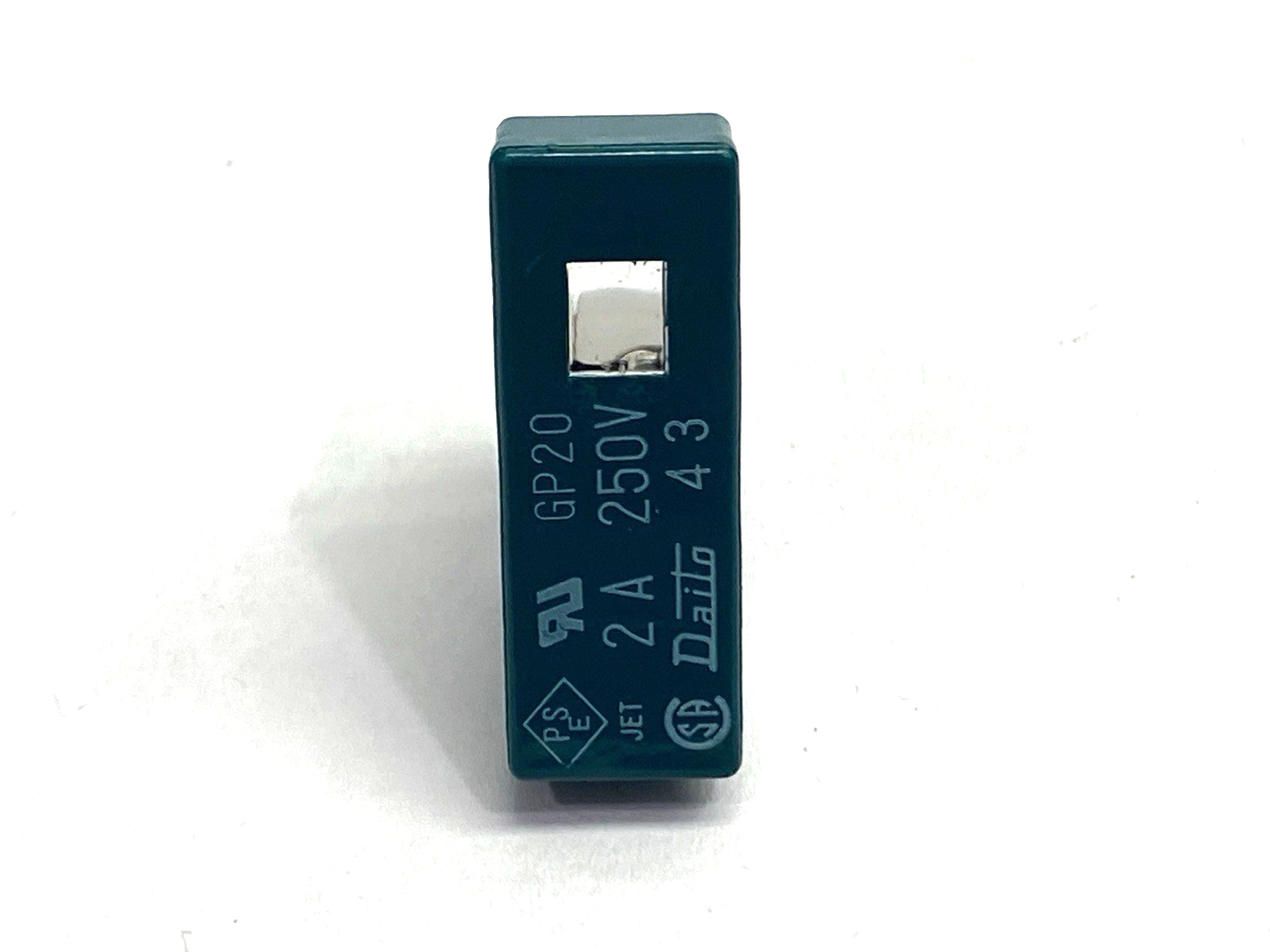 Daito GP20 Fuse 250VAC 2A LOT OF 3 - Maverick Industrial Sales