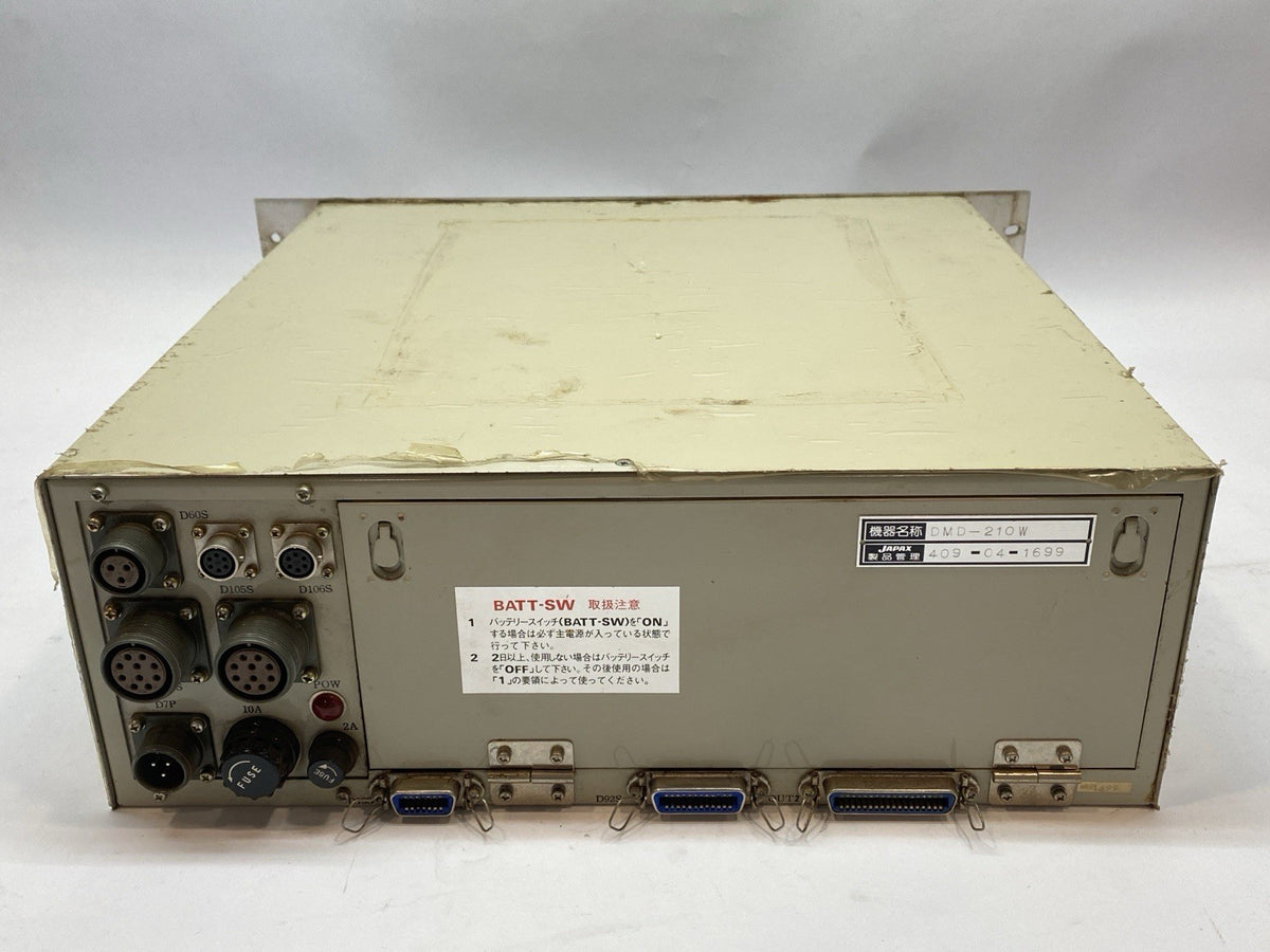 Japax DMD-210W Servo Drive Motor Control Unit w/ DCMD 2 POW-PKG CNT-I PKG OTHERS - Maverick Industrial Sales