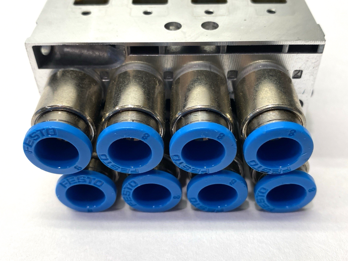 Festo VMPA14-FB-AP-4-1 Sub-Base Manifold, 4-Station, 8074666 - Maverick Industrial Sales