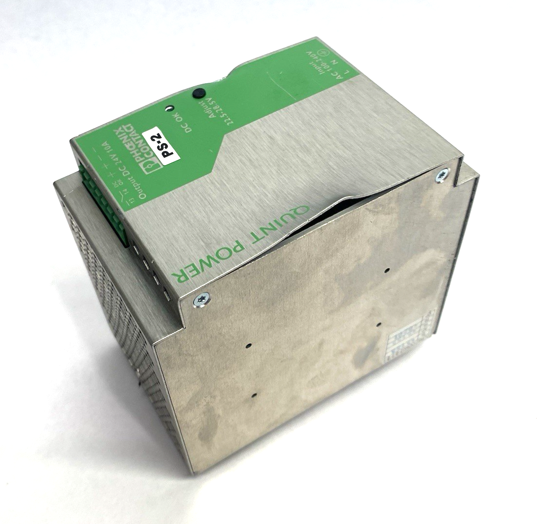 QUINT-PS-100-240AC/24DC/10 | Phoenix Contact 2938604 Power Sup. DAMAGED FACE - Used - Maverick Industrial Sales