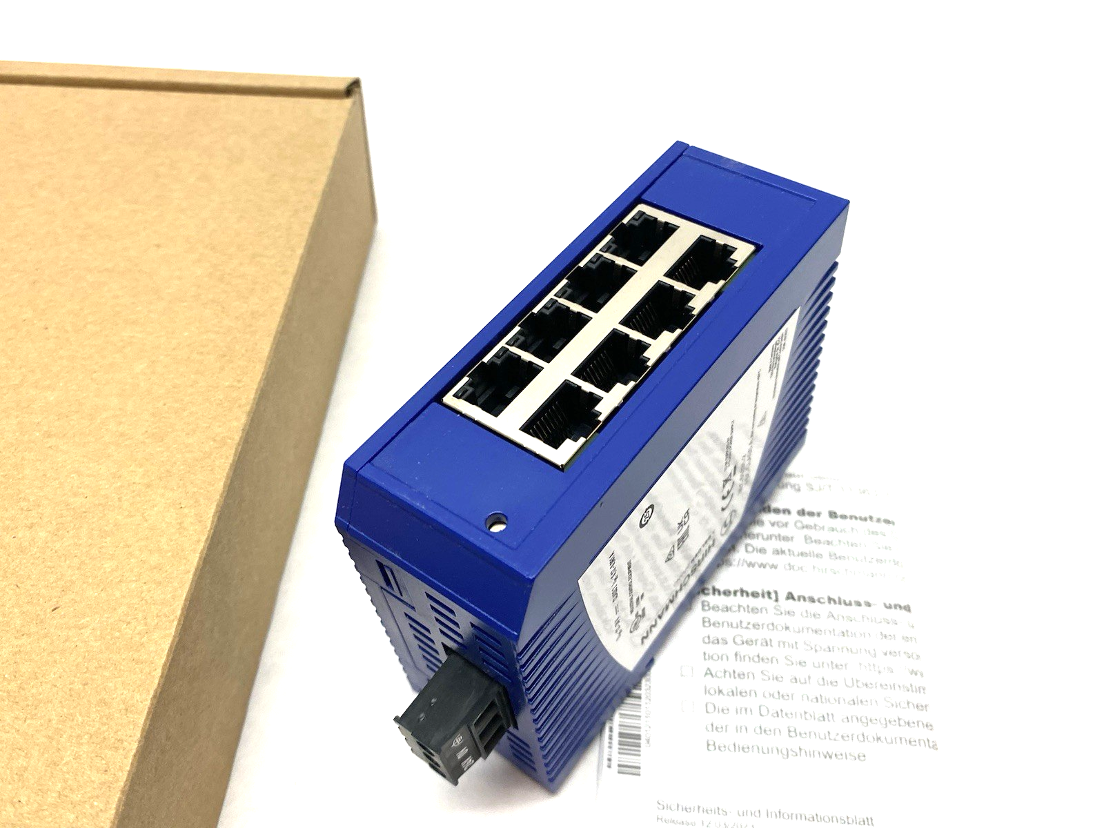 SSL20-8TX | Hirschmann Ethernet Rail Switch SPIDER-SL-20-08T1999999SY9HHHH - New Other - Maverick Industrial Sales