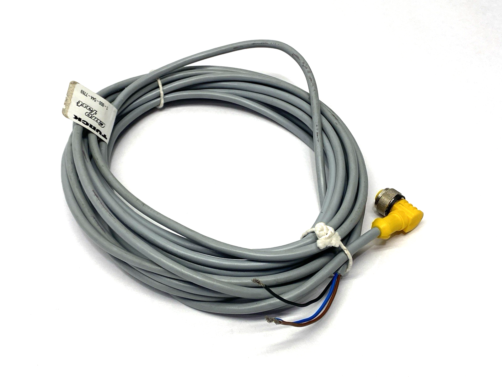 WK 4T-6 | Turck Eurofast Single Ended Cordset Female Connector M12 U2216-0 - Used - Maverick Industrial Sales