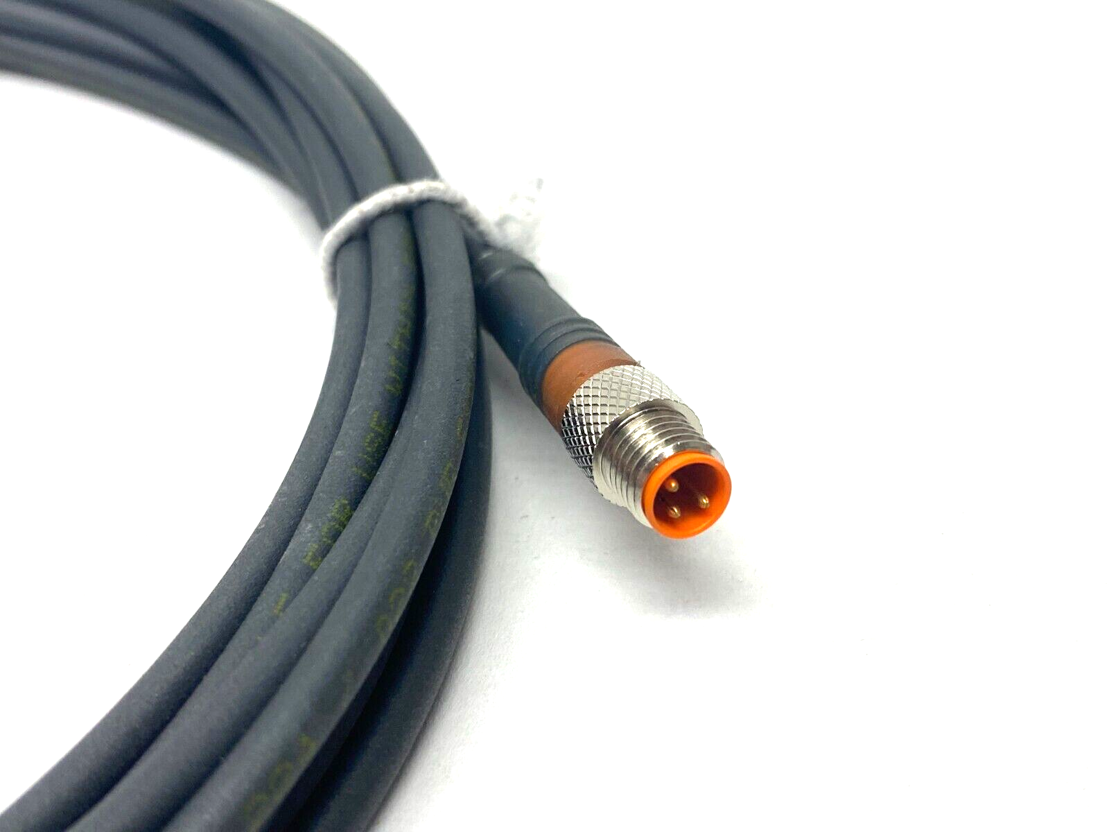 Lumberg Automation RSMV 3-224/5M Single Ended Cordset Male M8 3-Pin 5m - Maverick Industrial Sales