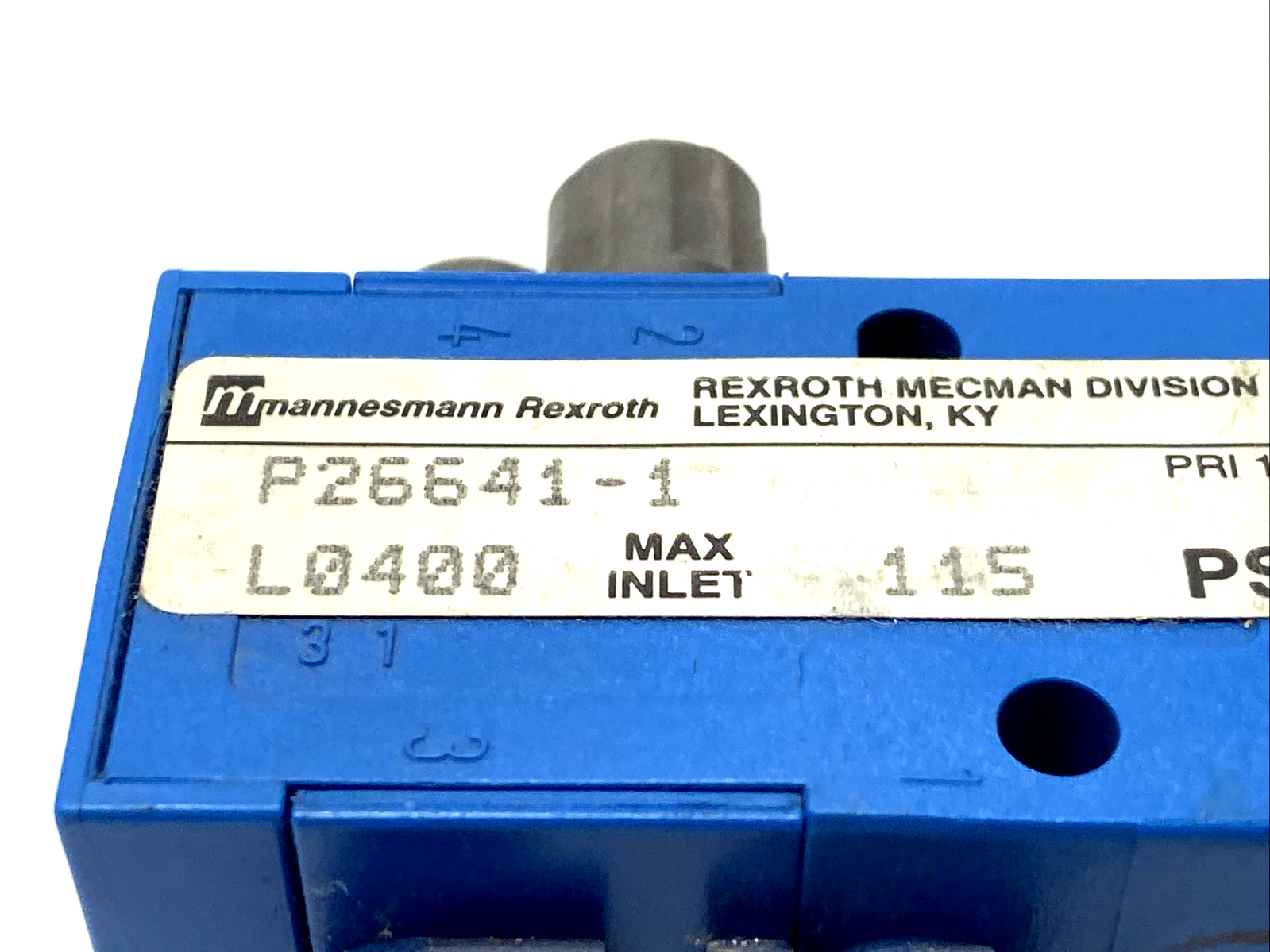 Mannesmann Rexroth P26641-1 Pneumatic Directional Control Valve - Maverick Industrial Sales