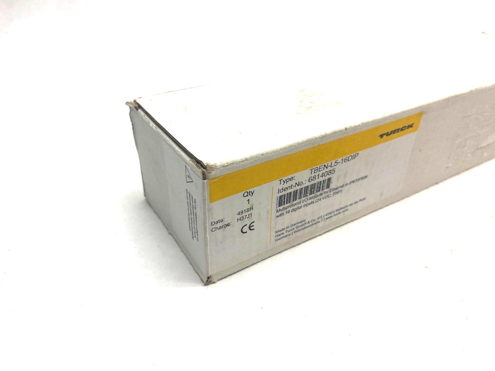 Turck TBEN-L5-16DIP Compact Multiprotocol I/O Module for Ethernet 6814085 - Maverick Industrial Sales