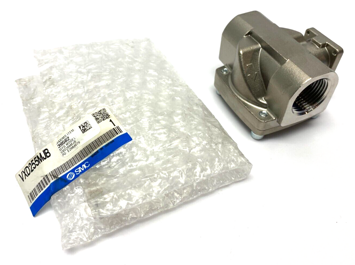 VXD255MJB | SMC Pilot Operated Solenoid Valve 2-Port - Maverick Industrial Sales