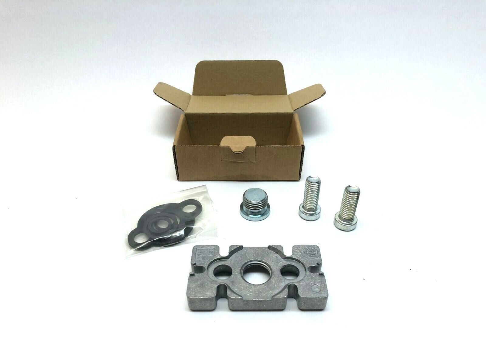 Bosch Rexroth 3842523097 Flanged Plate 45mm x 90mm - Maverick Industrial Sales