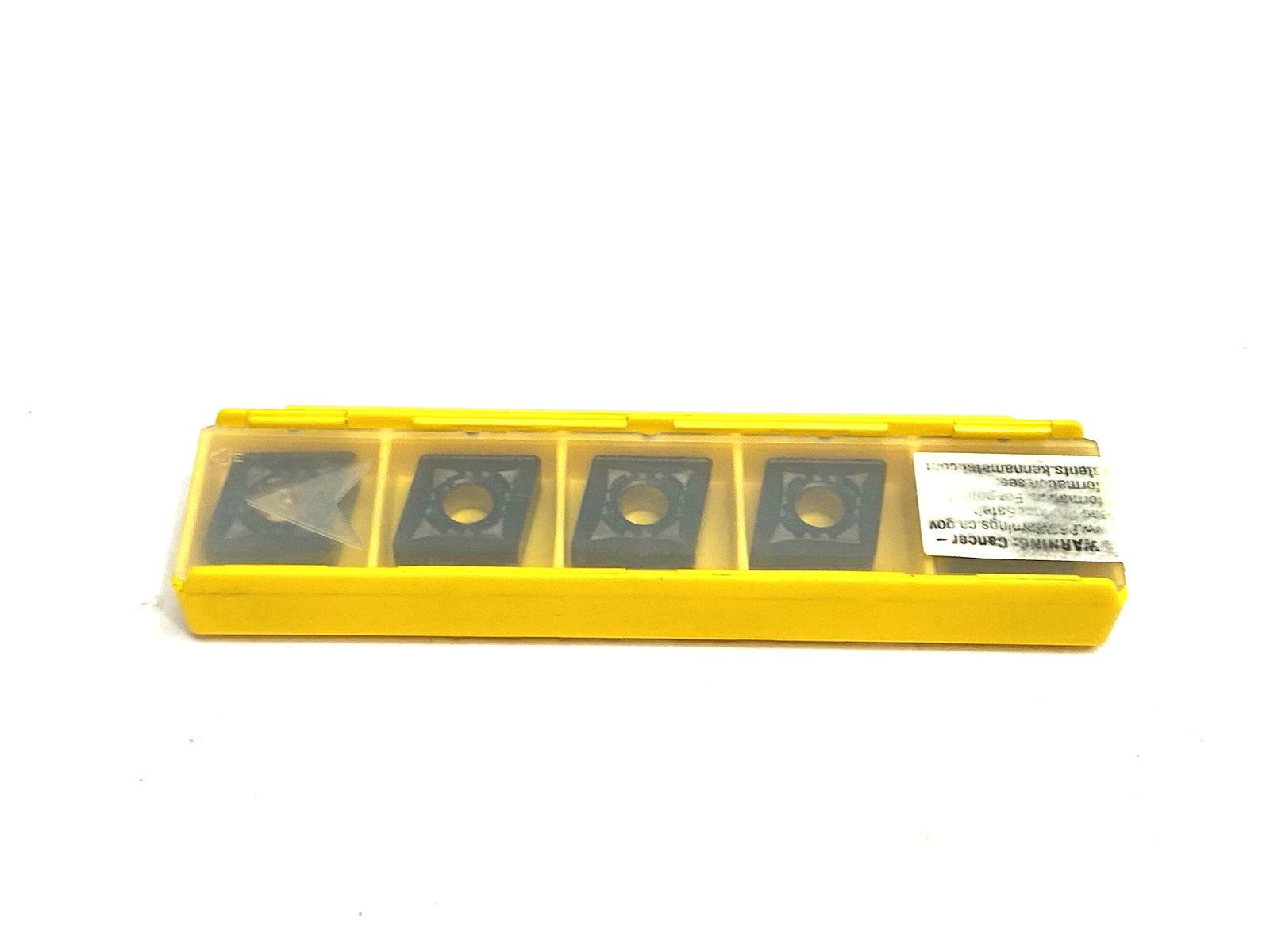 3753981 | Kennametal Kenloc™ CNMG Insert Negative RN Geom. CNMG120408RN PKG OF 5 - New – Open box - Maverick Industrial Sales