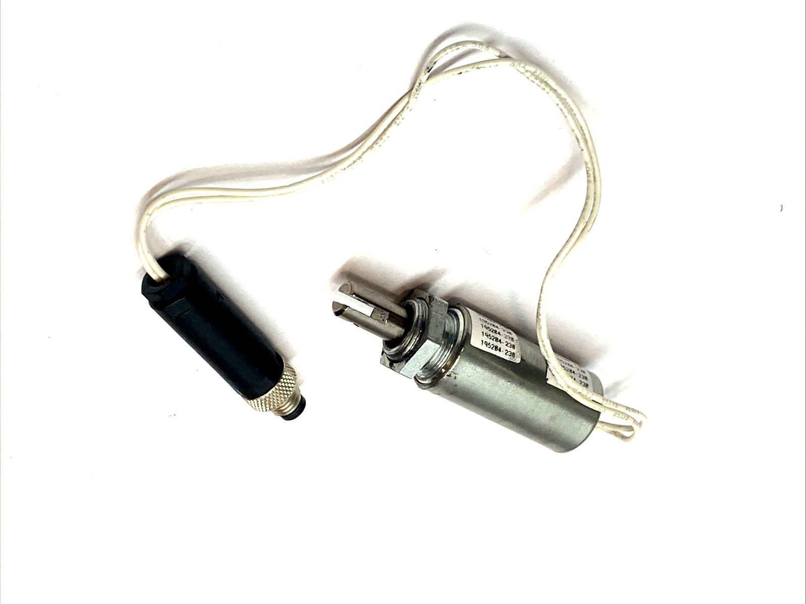 195204-230 | Ledex STA Tubular Pull Solenoid 12VDC 7W 3/4" x 1-1/2" - Used - Maverick Industrial Sales