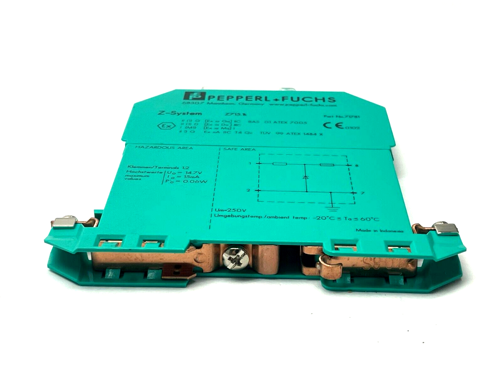 Pepperl+Fuchs 71781 Safety Barrier Module Z715.1k - Maverick Industrial Sales
