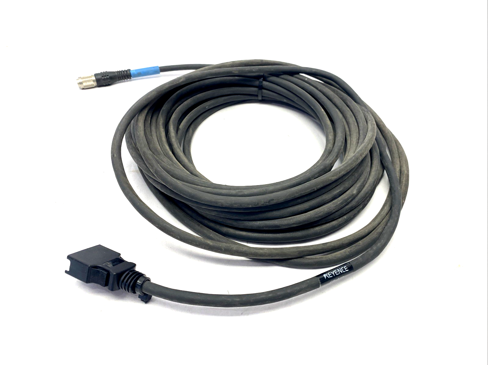 CB-A10 | Keyence Laser Displacement Sensor Head-Controller Cable/Cordset 10m - Used - Maverick Industrial Sales