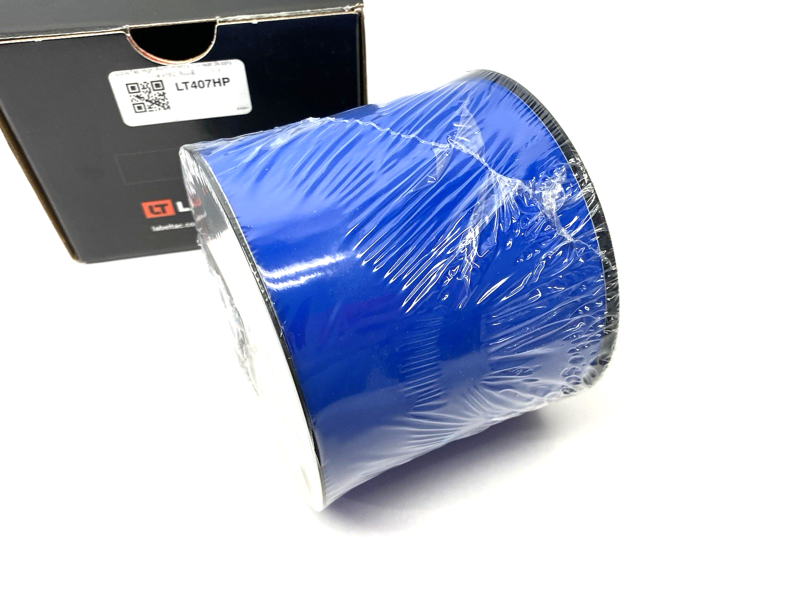 LT407HP | LabelTac Pro Model High Perf. 10 Year Vinyl Label, Blue, 4" x 150' Roll - New – Open box - Maverick Industrial Sales