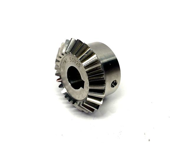 Kyouiku Gear M1.5SU25-3410 SUS Miter Gear, 25 Teeth - Maverick Industrial Sales