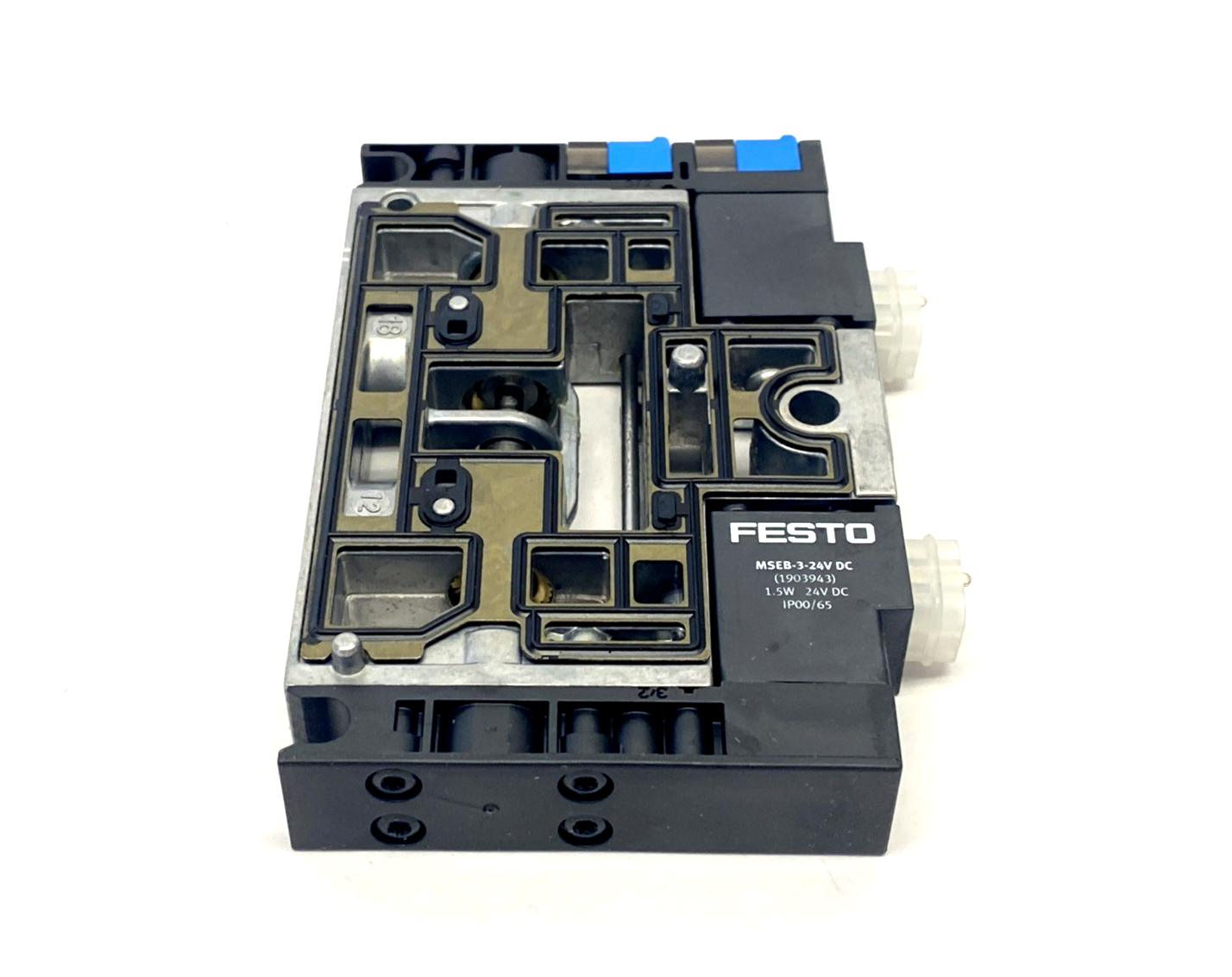 CPV18-M1H-5/3GS-1/4 | Festo Air Solenoid Valve 5/3, Closed, 176061 - New – Open box - Maverick Industrial Sales