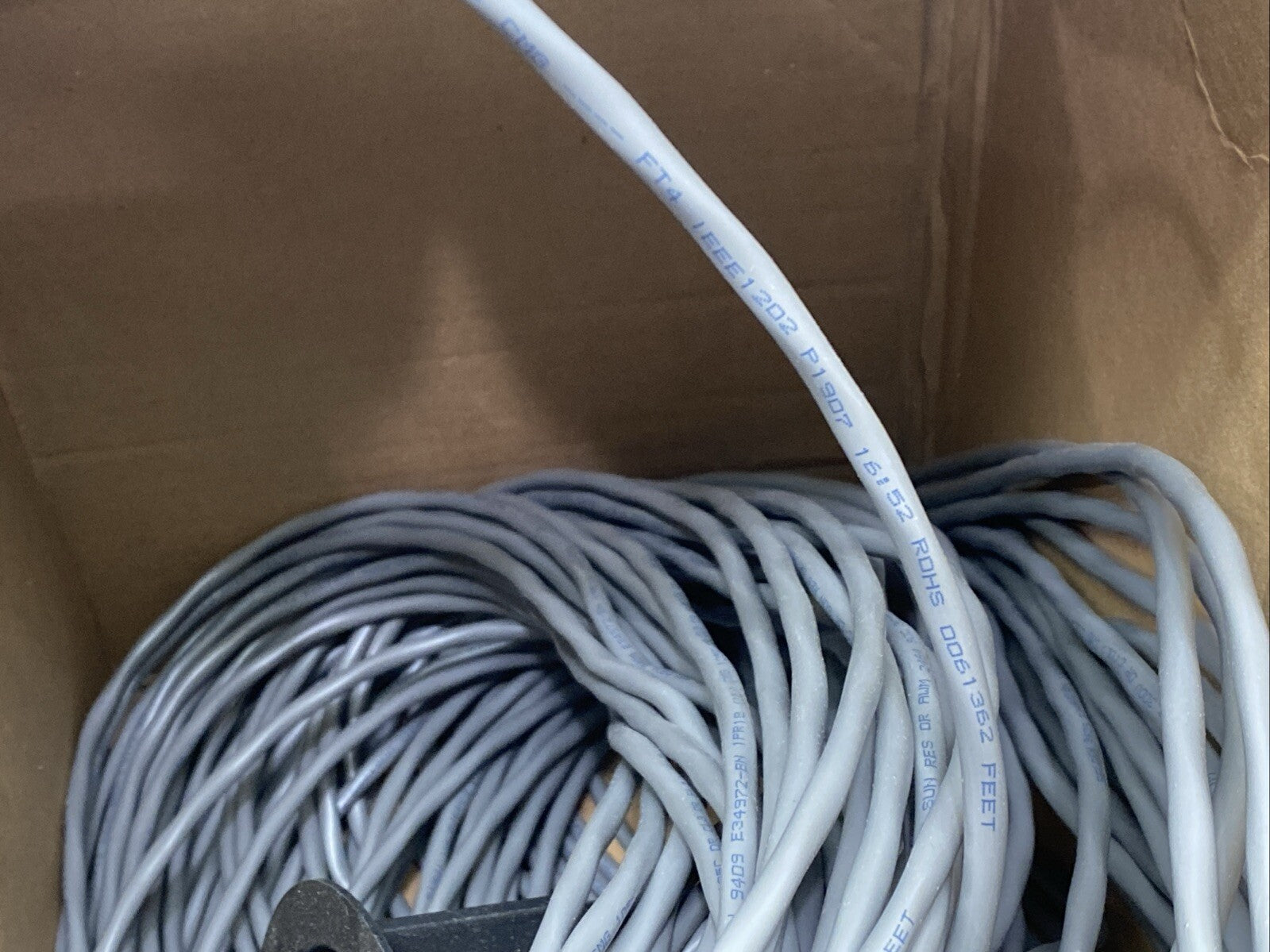 Belden 9409 High Performance Instrumentation Cable 1/PR 18AWG PVC Gray 125FT - Maverick Industrial Sales