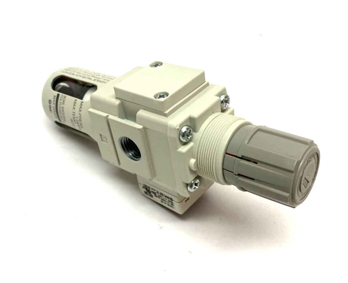 SMC AW20K-N02E3-CZA-B Digital Display Modular Filter Regulator ISE35-N-65 Switch - Maverick Industrial Sales
