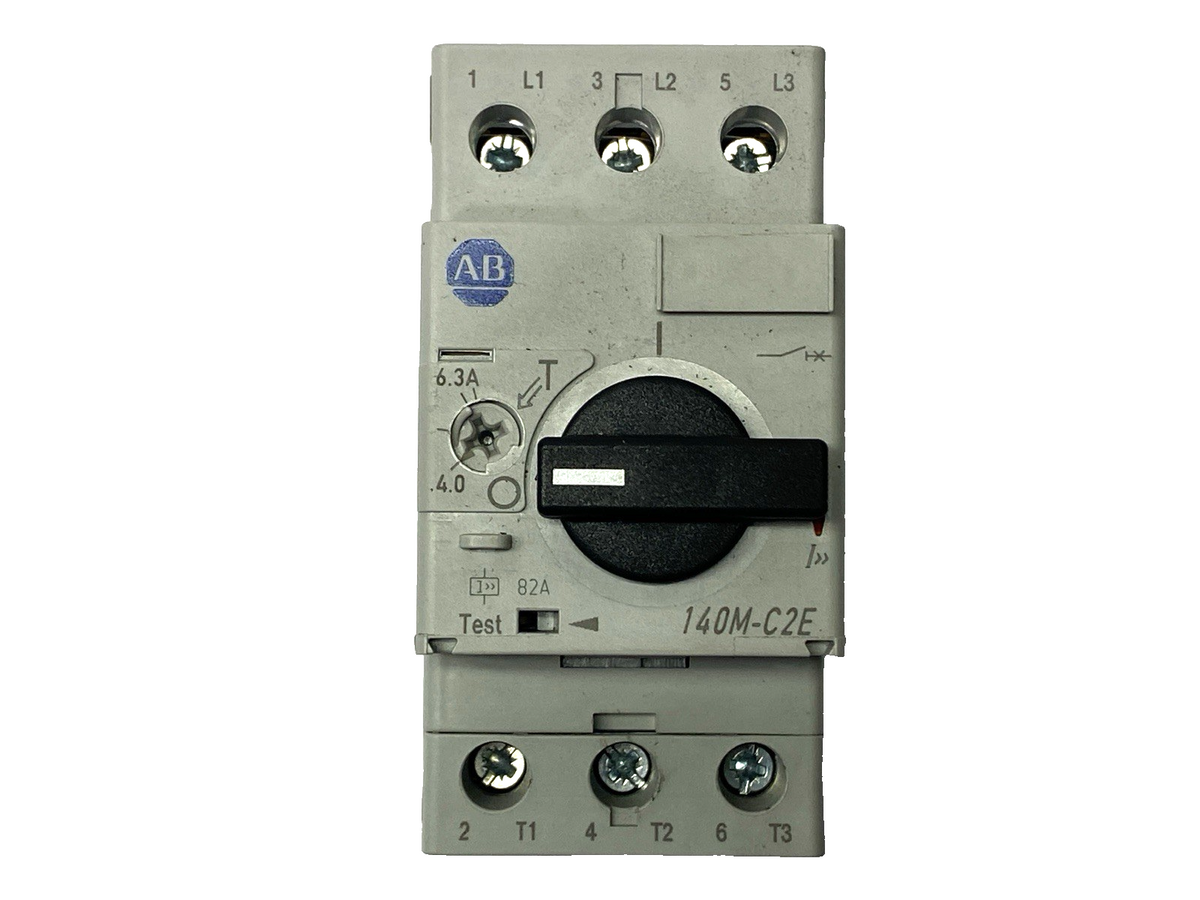 Allen Bradley 140M-C2E-B63 Ser. B Motor Protection Circuit Breaker 4.0-6.3A - Maverick Industrial Sales