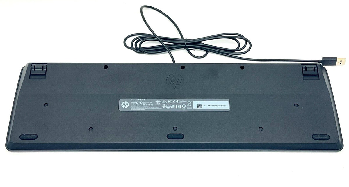 HP PH0U Wired USB Slim Keyboard - Maverick Industrial Sales