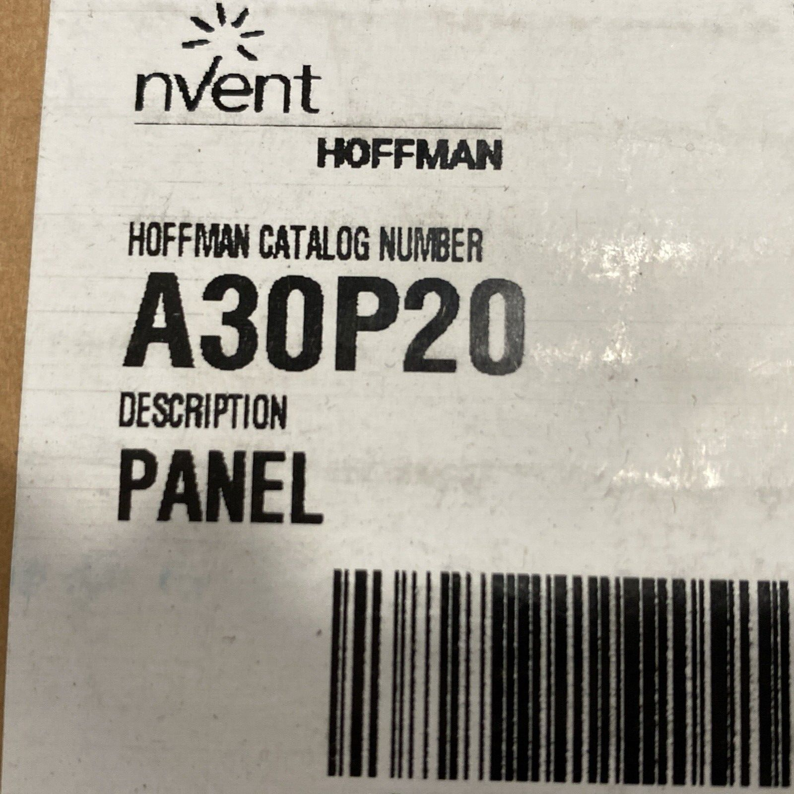 Hoffman A30P20 Controls Panel for Type 3R 4X 12 13, 30 x 20, White, Steel - Maverick Industrial Sales